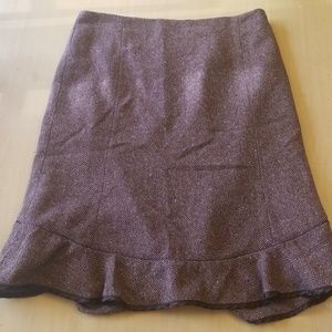 Sz 2 wool Gap skirt
